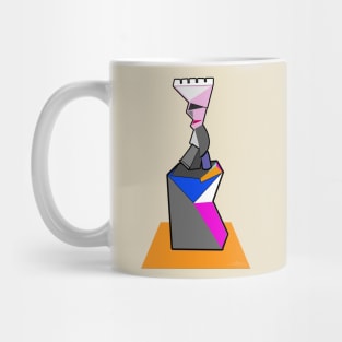 Cartoon Monument Mug